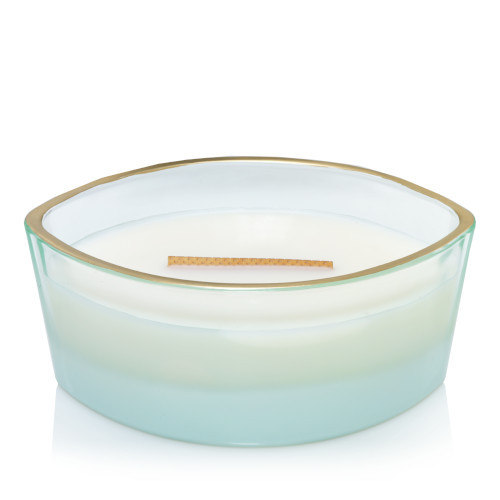 WoodWick Magnolia Floral Decor Ellipse WoodWick CandleThe Lamp Stand