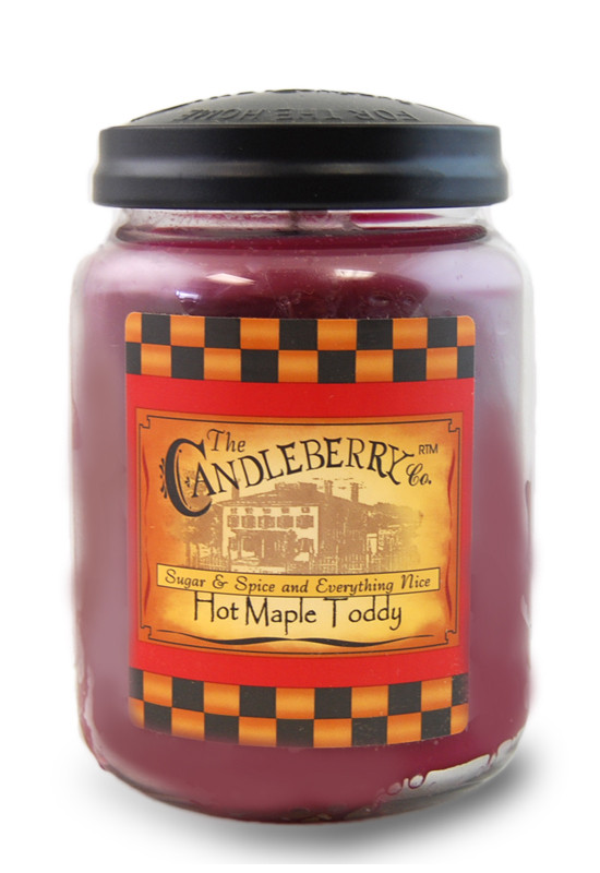 Candleberry Candles Hot Maple Toddy 26 oz. Large Jar Candleberry Candle