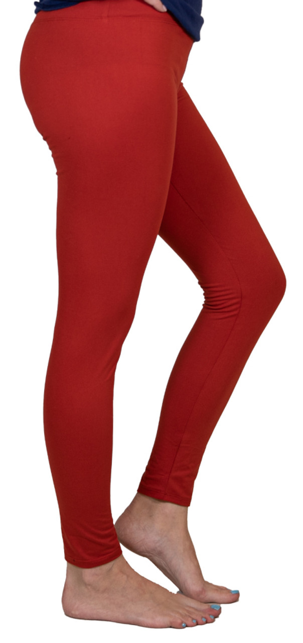 Simply Southern XL-XXL Red Leggings By Simply Southern