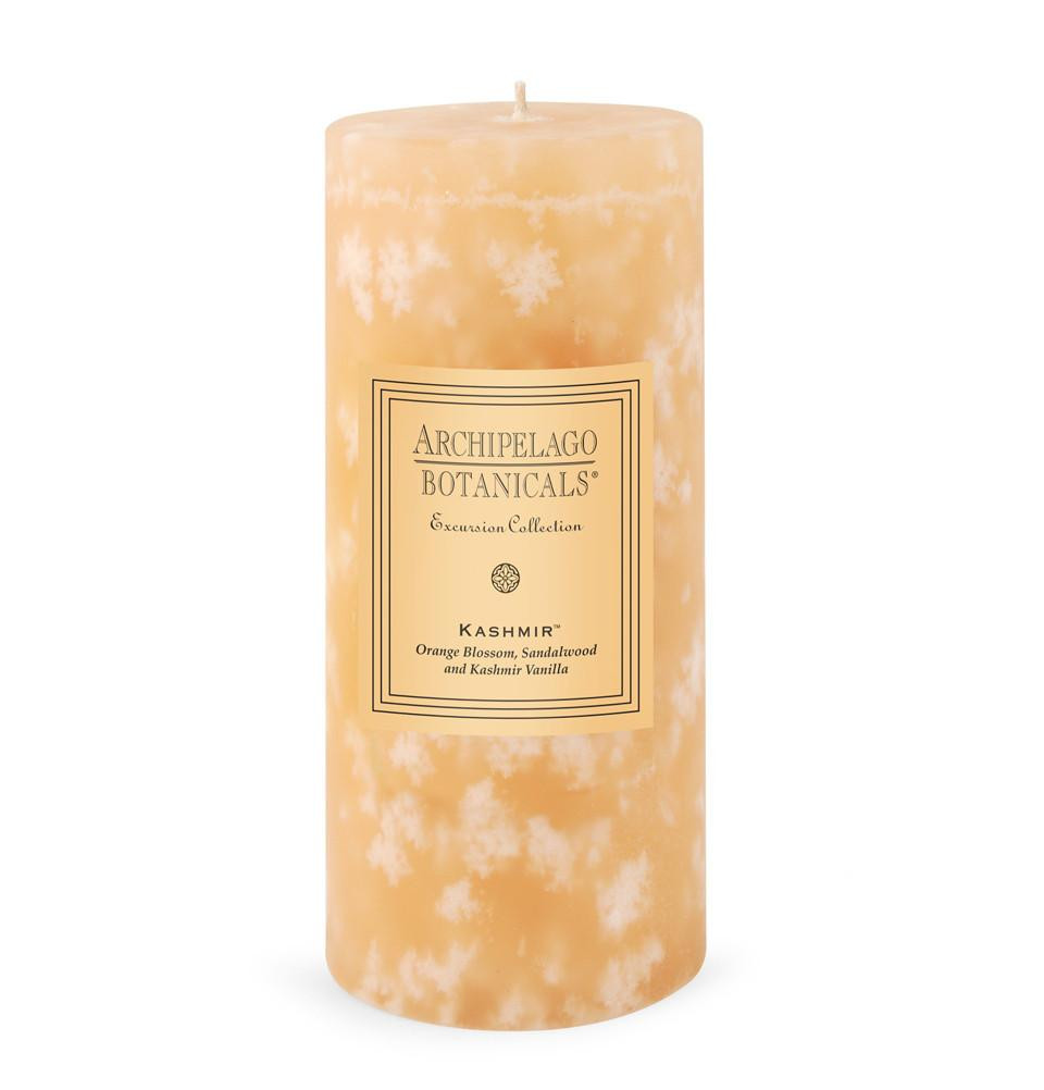 Archipelago Kashmir Tall Pillar Candle by ArchipelagoThe Lamp Stand