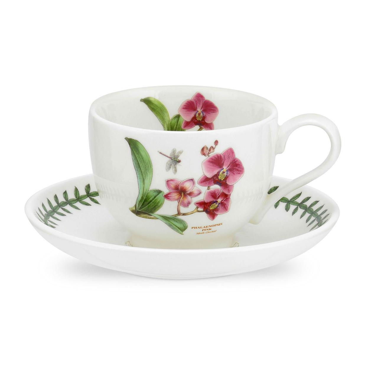 Set of 6 Botanic Garden Tea Cups and Saucers