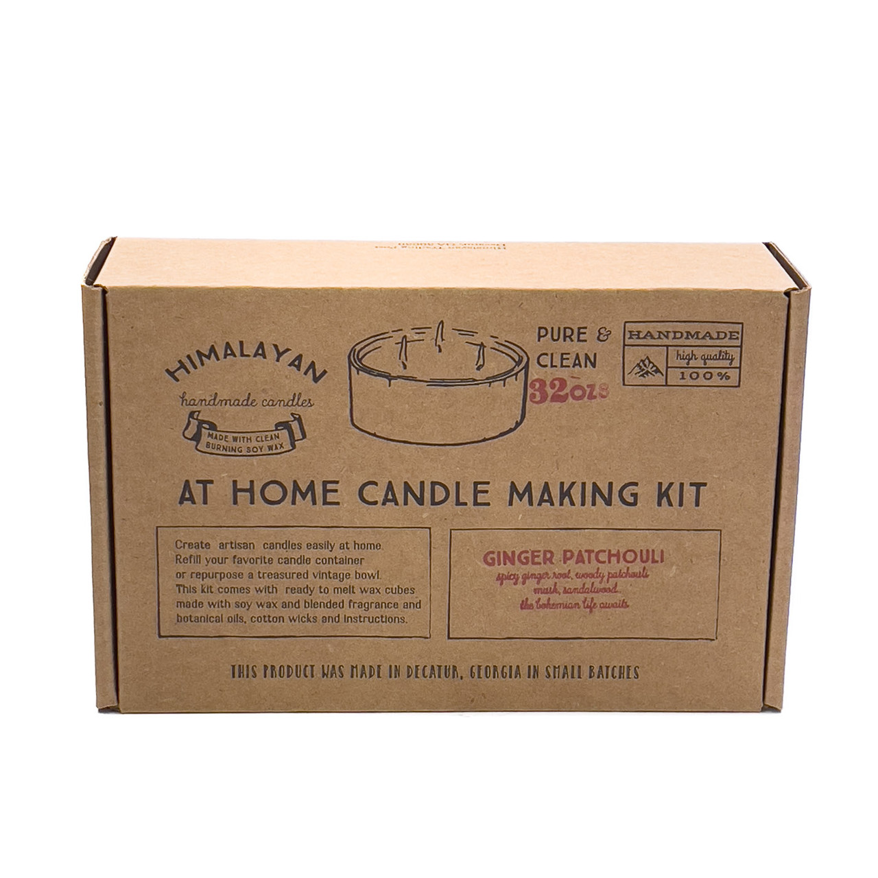 What's the full material for 1 candle making kit? 