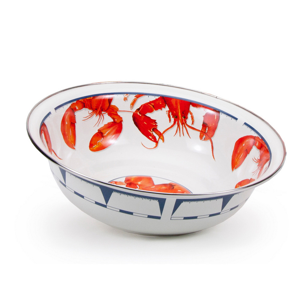 Golden Rabbit Lobster Serving Bowl - Thumbnail 2