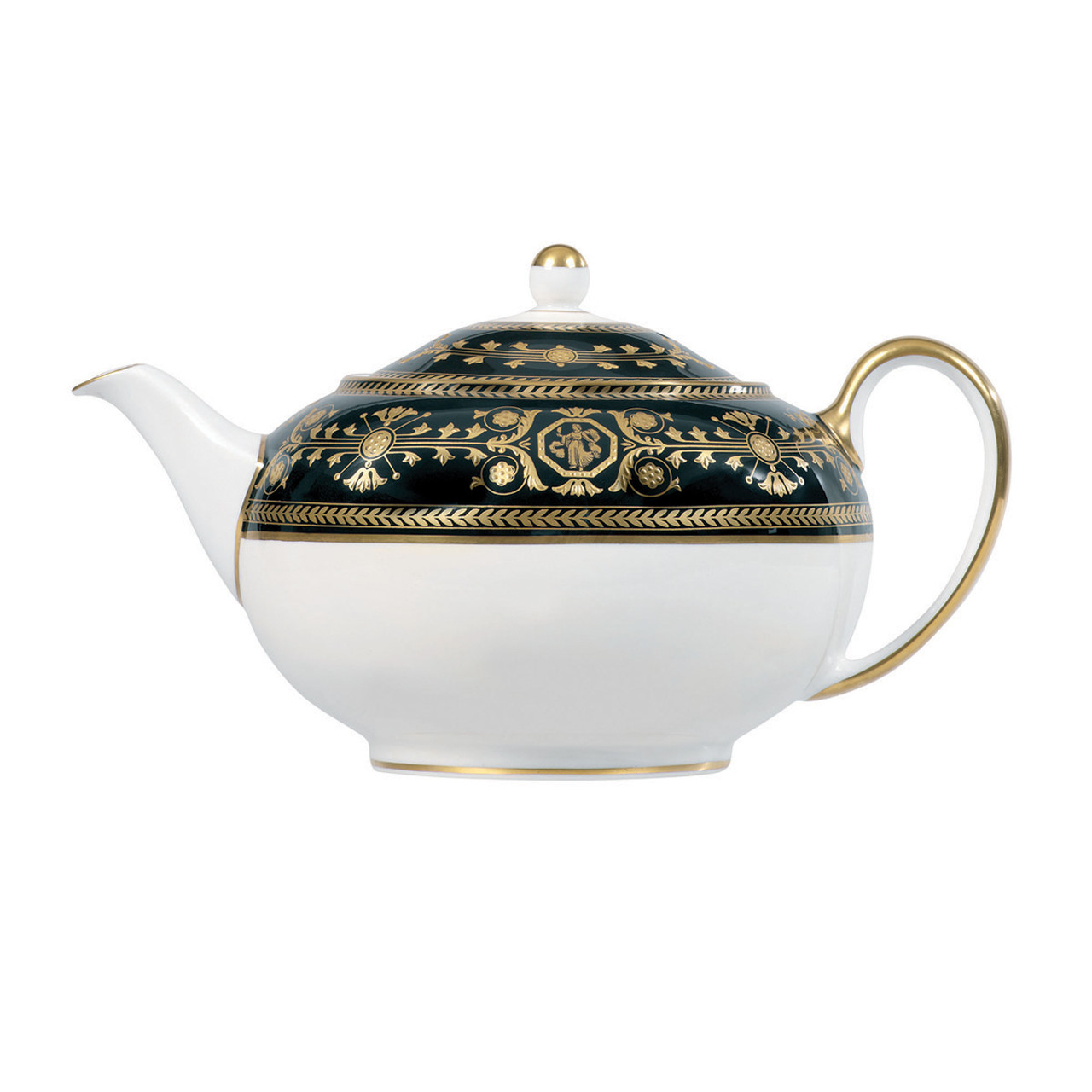 Wedgwood Astbury Black Teapot by Wedgwood & Bentley|The Lamp Stand