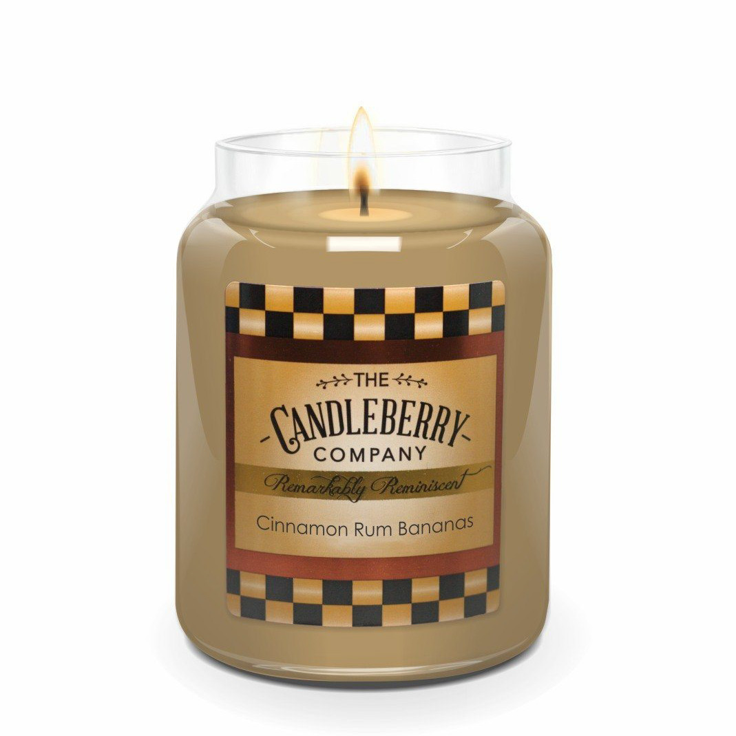 Candleberry Cinnamon Rum Banana Jar