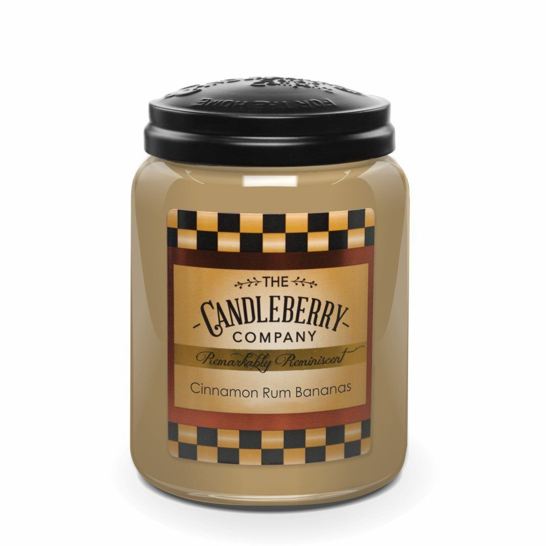 Candleberry Cinnamon Rum Banana Jar - Thumbnail 2