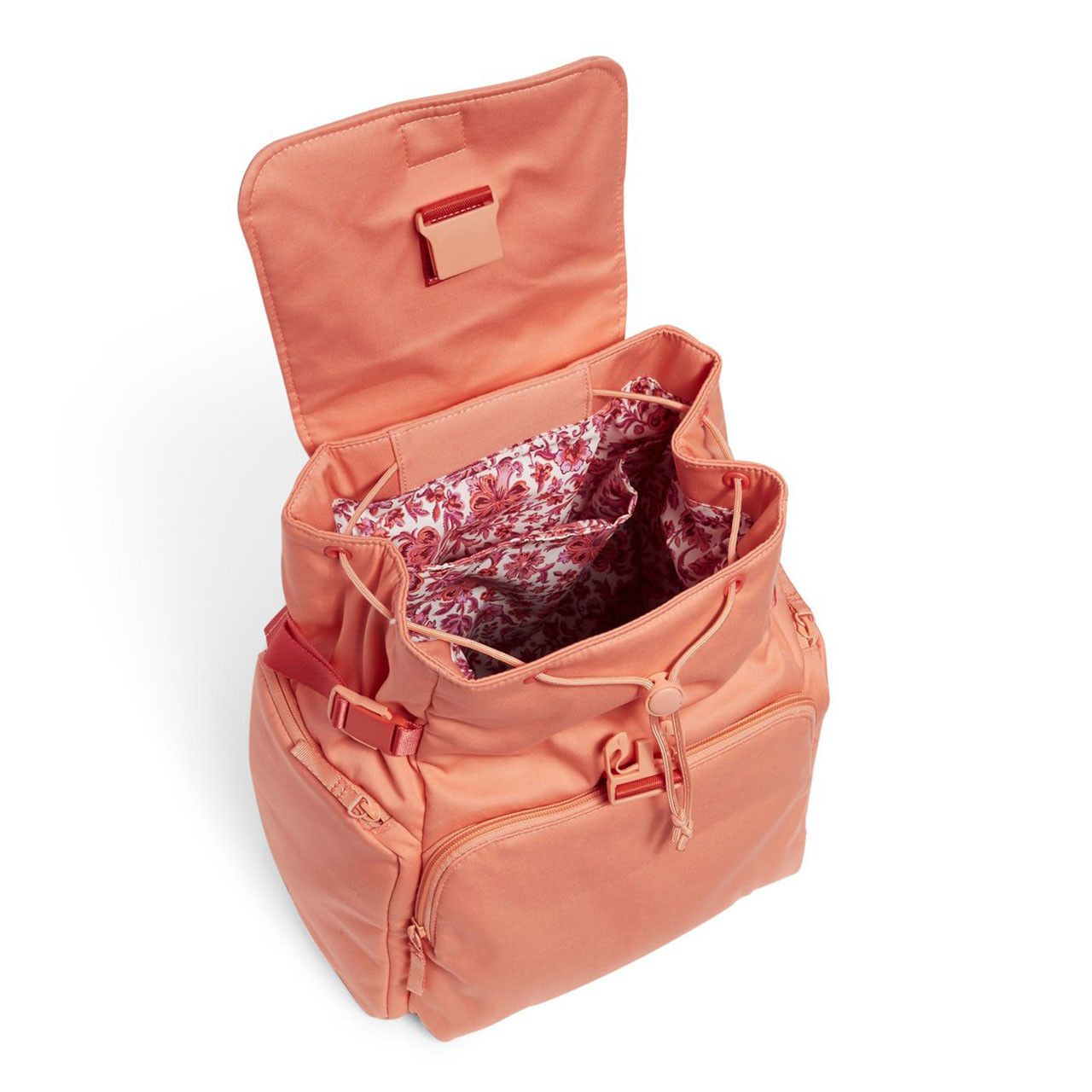 Vera Bradley Utility Backpack Desert Flower Pink