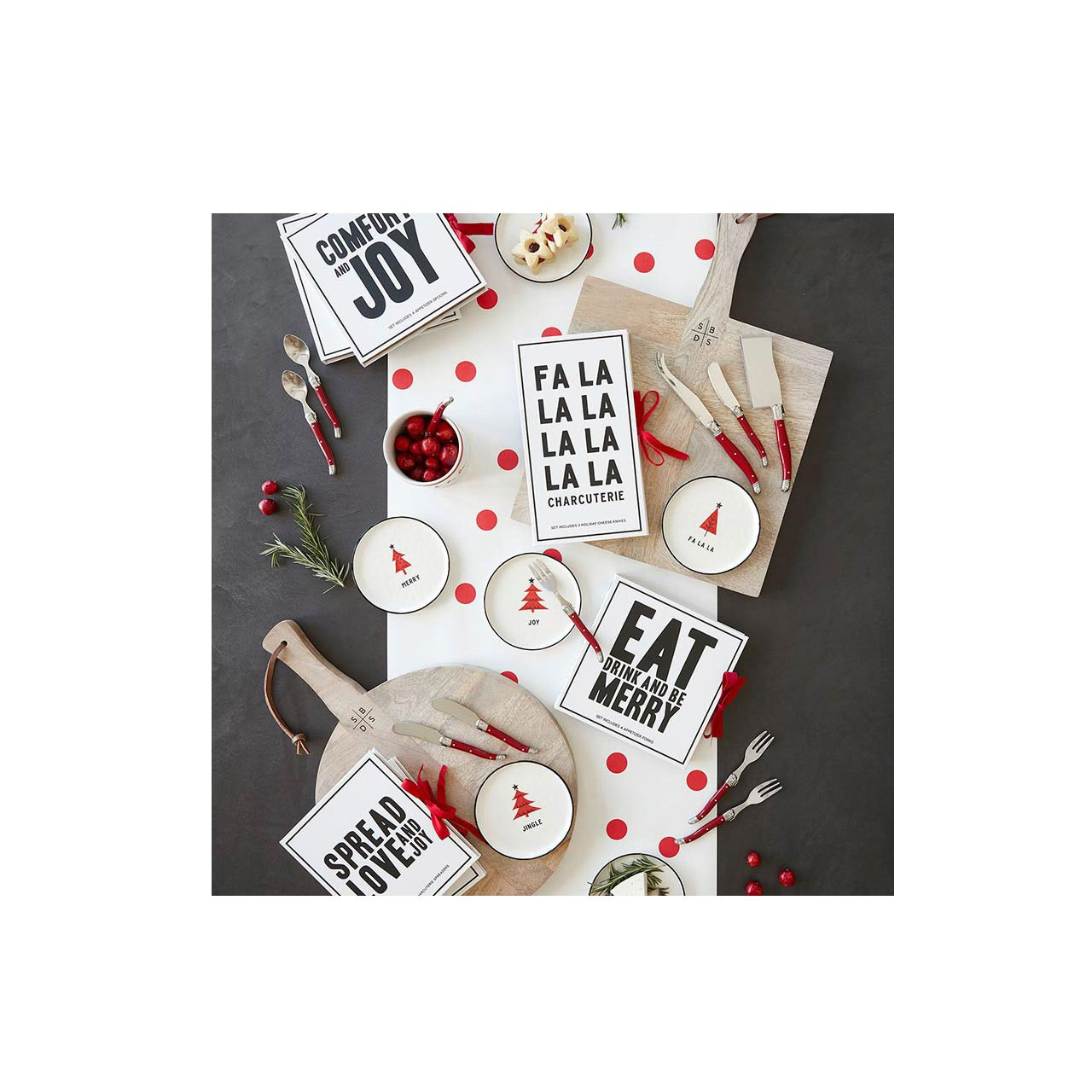 Santa Barbara Design Studio Book Box Charcuterie Spoons - Thumbnail 3