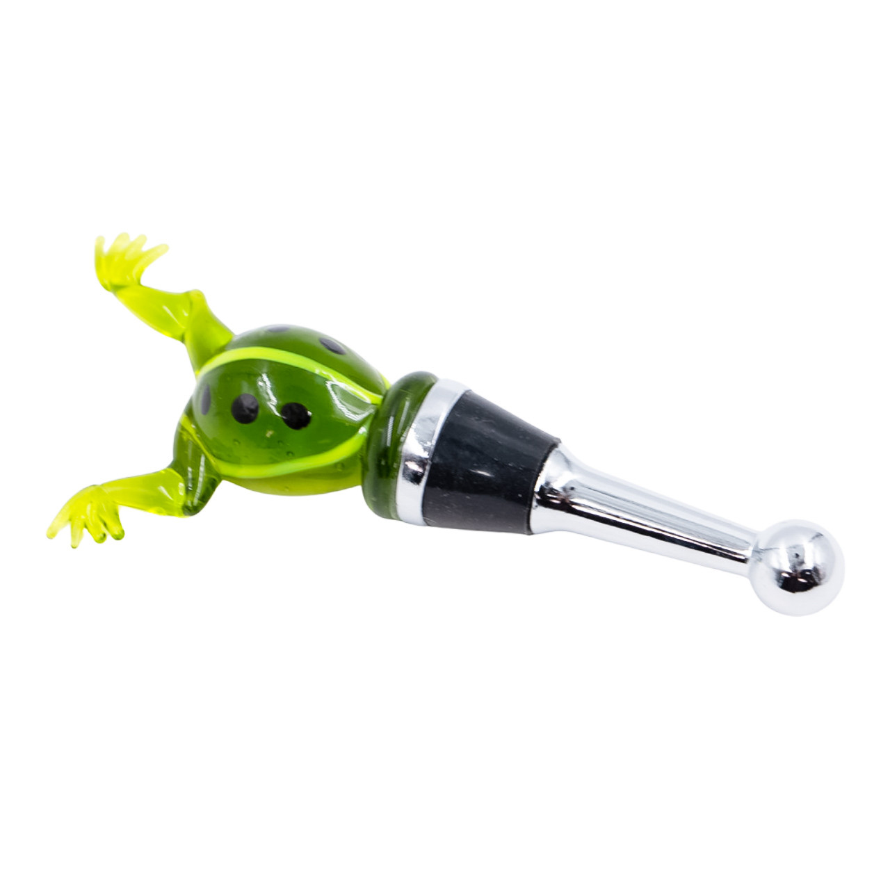Oak & Olive Frog Bottle Stopper