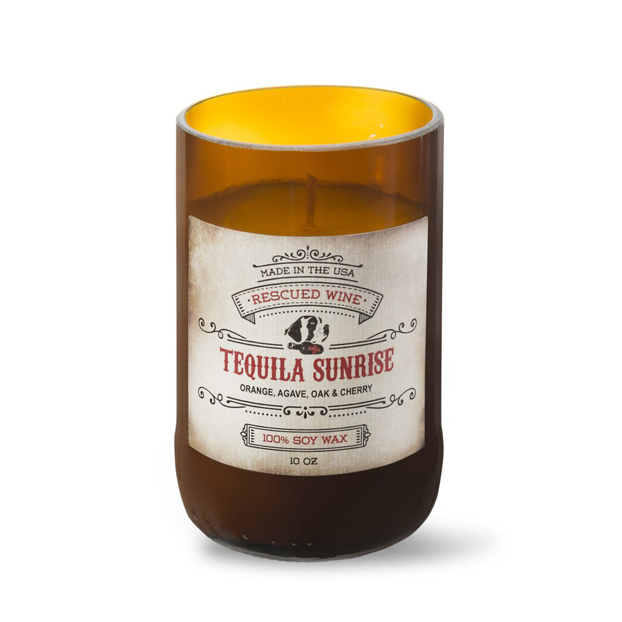 Rescued Wine Candles Soy Candle - Thumbnail 3