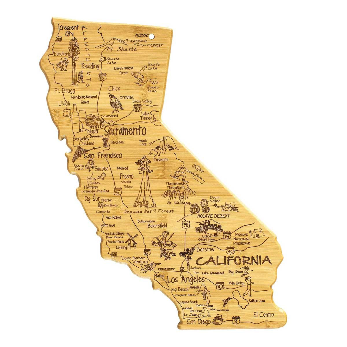 Totally Bamboo Destination Cutting Board