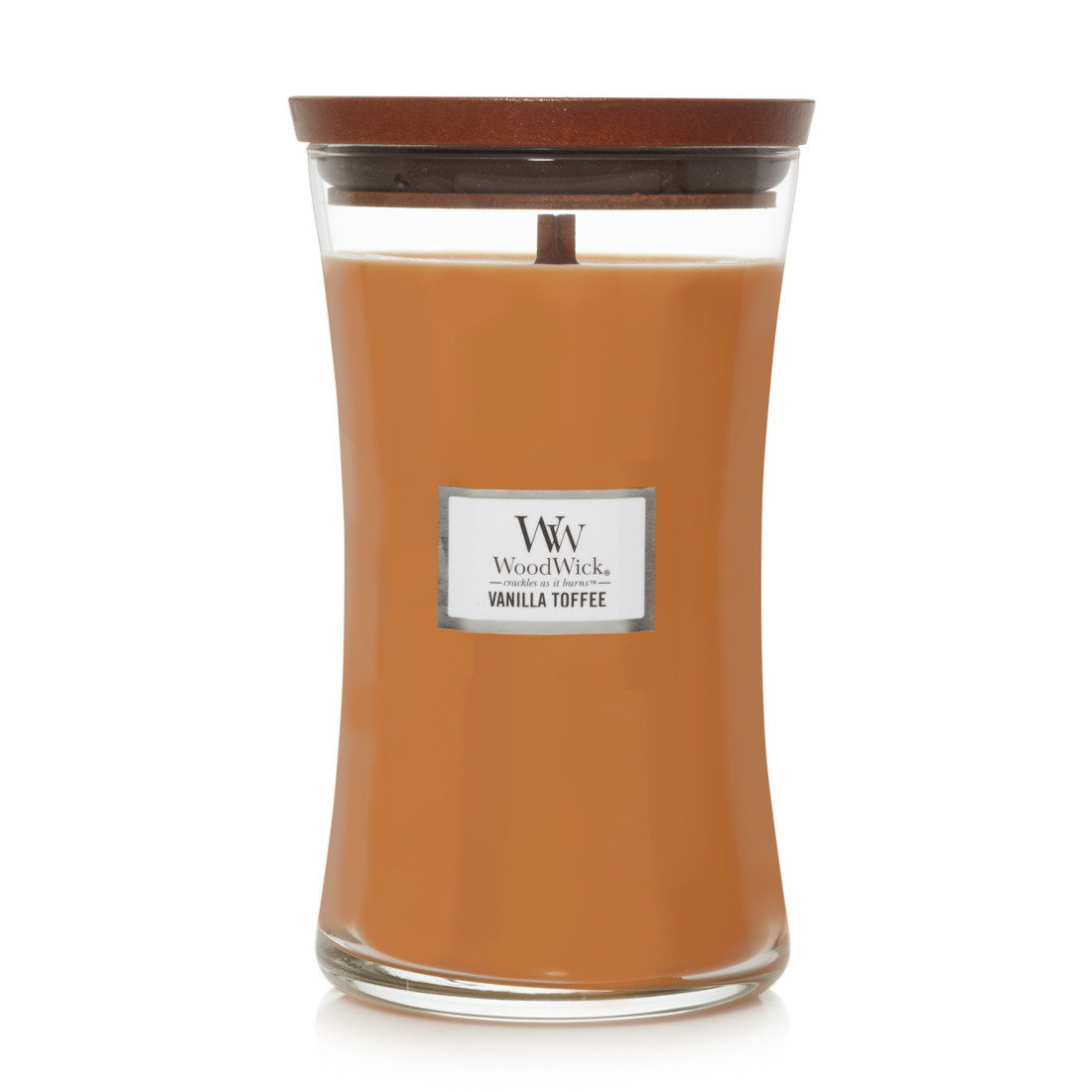WoodWick 22 oz. Vanilla Toffee Large Hourglass Candle