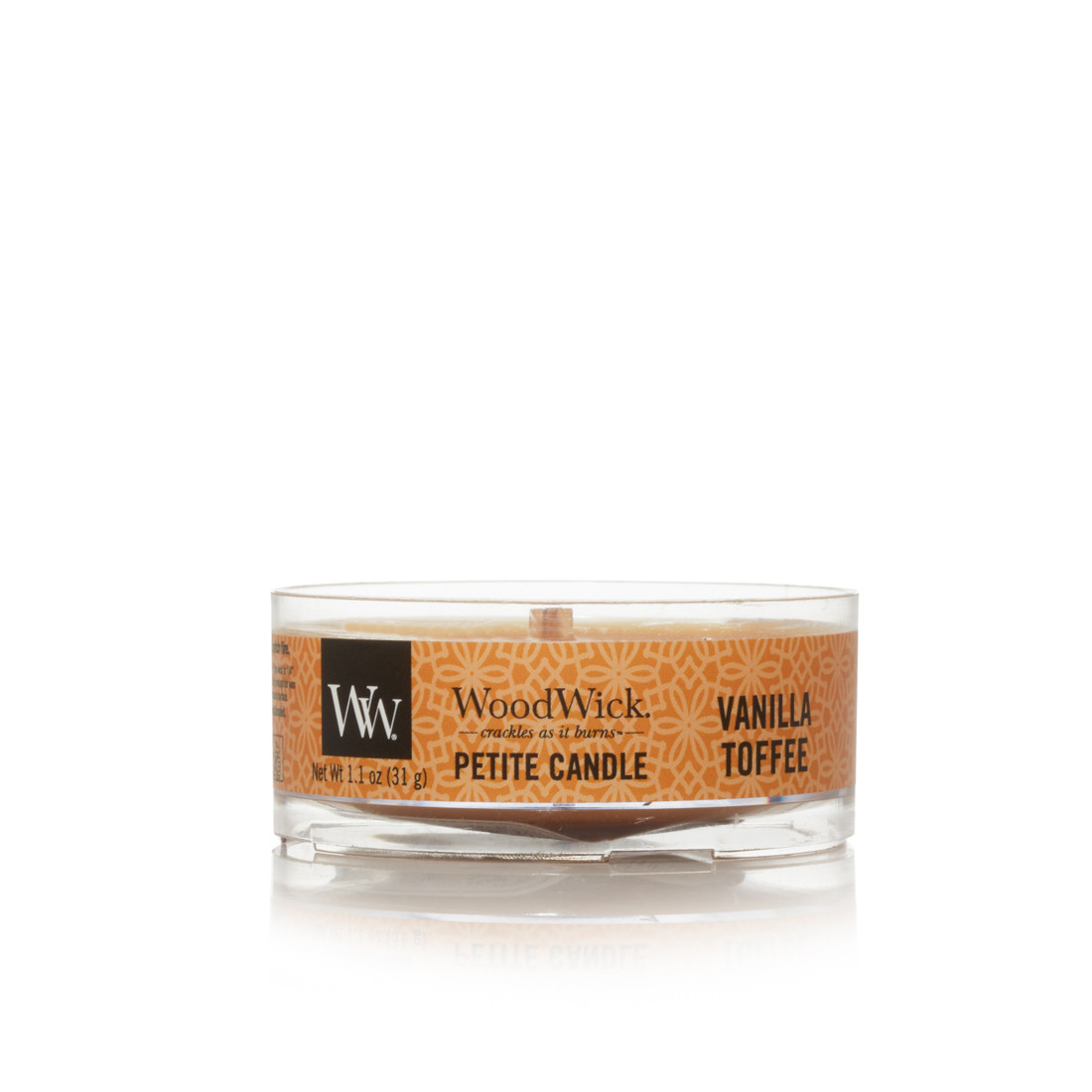 WoodWick Vanilla Toffee Petite Candle