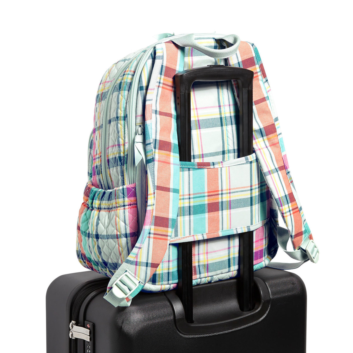 Vera Bradley Pastel Plaid backpack