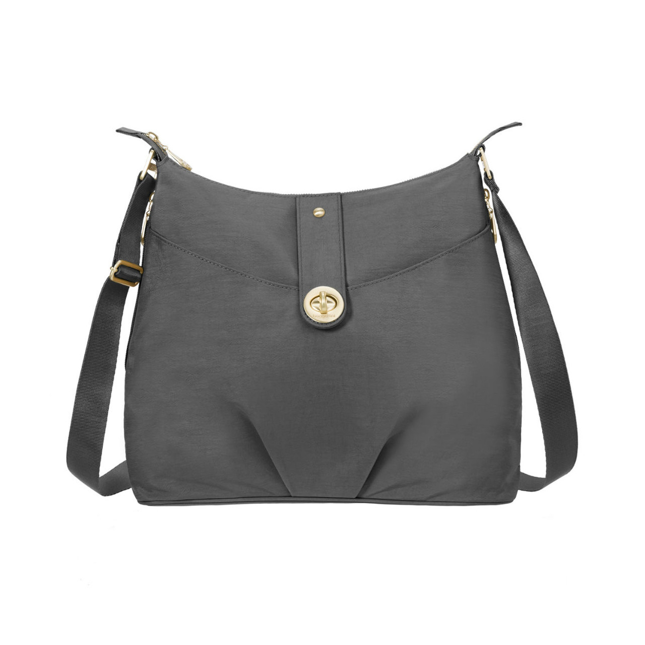 Baggallini (Anne McGilvray Charcoal Gold Helsinki Bagg by