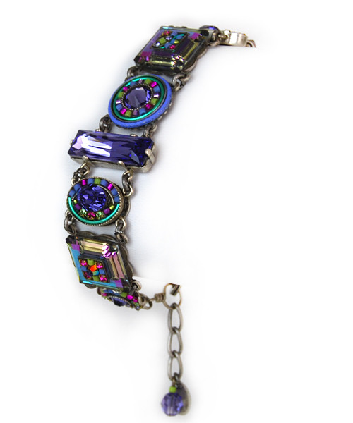 Firefly Jewelry Tanzanite La Dolce Vita Crystal Bracelet 3036