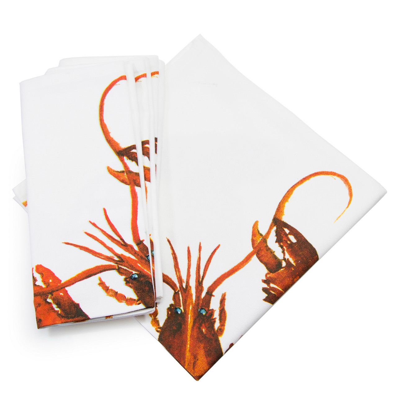 Golden Rabbit Lobster Napkins