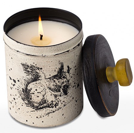 Himalayan Candles Ginger Patchouli 18 oz. Kitchen Squirrel Tin Candle