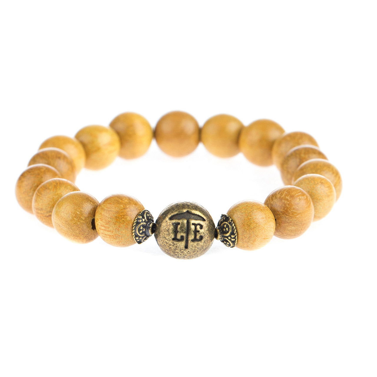 Gemstone Bracelet Lenny And Eva Beaded Bracelet Lenny And Eva Bracelets Lenny Eva Mustard Wood Beaded