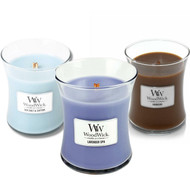 WoodWick Soft Chambray WoodWick 3 oz. Hourglass Wax Melt-The Lamp Stand