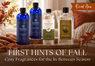 First Hints of Fall: Cozy Fragrances for the In-Between Season | The Lamp Stand