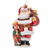 Christopher Radko Santa Claus Ornaments