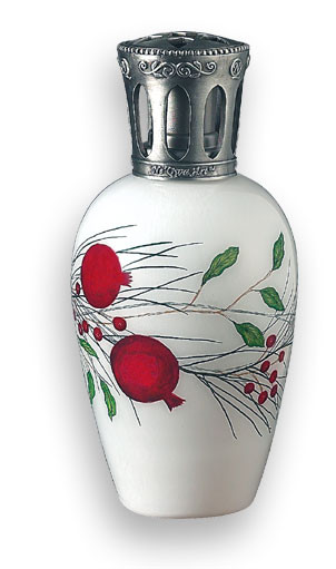 Pomegranates & Pine Fragrance Lamp by Ne Qwa Art