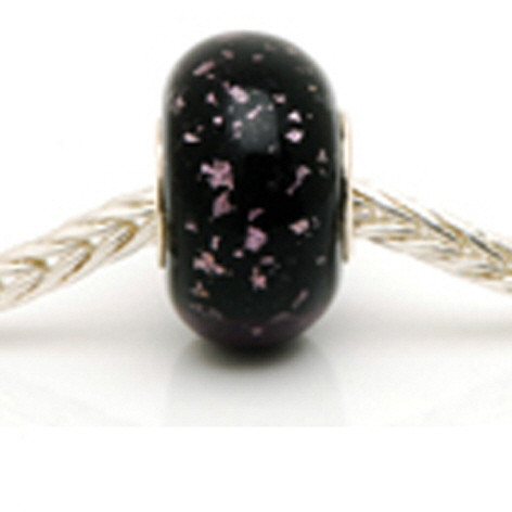 Violet Flare Glass Bead