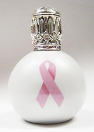 MINI Pink Ribbon Fragrance Lamp by Jennifer La Giudice