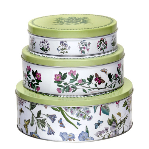 Set of 3 Botanic Garden Nesting Cake Tins by Pimpernel