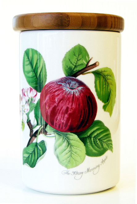 Pomona Apple Motif Medium Airtight Canister by Portmeirion - Special Order