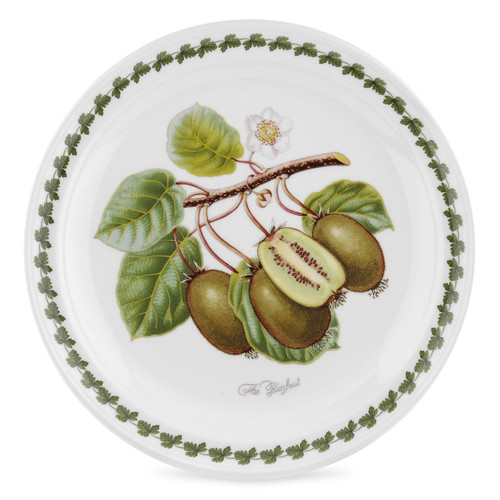 Pomona Kiwi Motif Set of 6 Dinner Plates by Portmeirion - Special Order