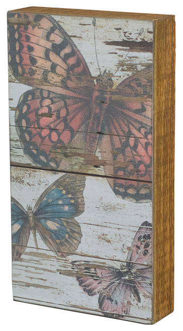 Butterflies Fly Box Sign - Primitives by Kathy