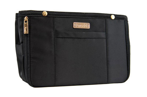 Medium Black Leopard Organizer Insert by PurseN