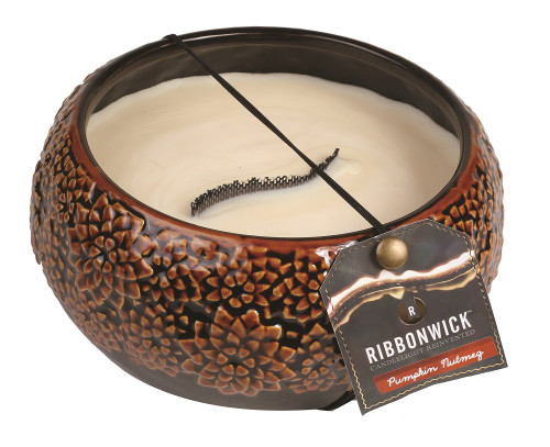 *Autumn Daybreak Medium Round Premium RibbonWick Candle