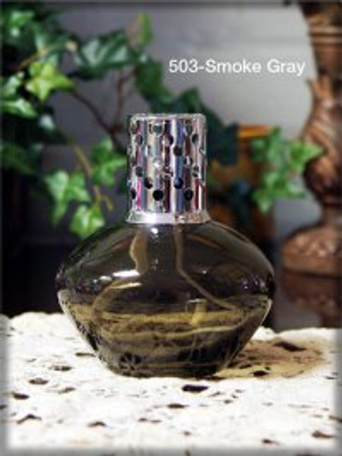 Smoke Gray Redolere Fragrance Lamp Gift Set