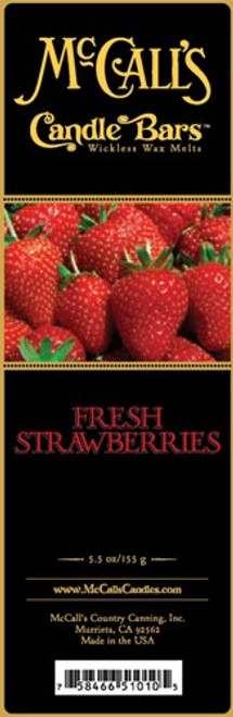 Fresh Strawberries McCall's Candle Bar