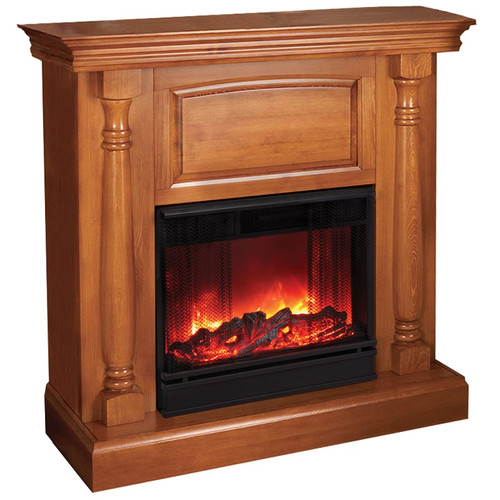 Pillar Electric -Oak-by Real Flame