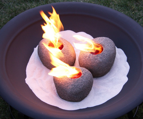 Fire Rocks-Natural Grey- by Real Flame