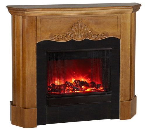 Seville Electric-Oak-Fireplace by Real Flame