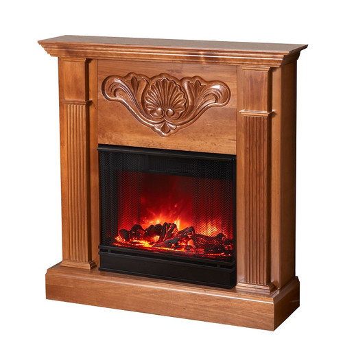 Michelle Electric-Oak-Fireplace by Real Flame