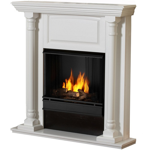 Richard-White-Ventless Gel Firplace by Real Flame