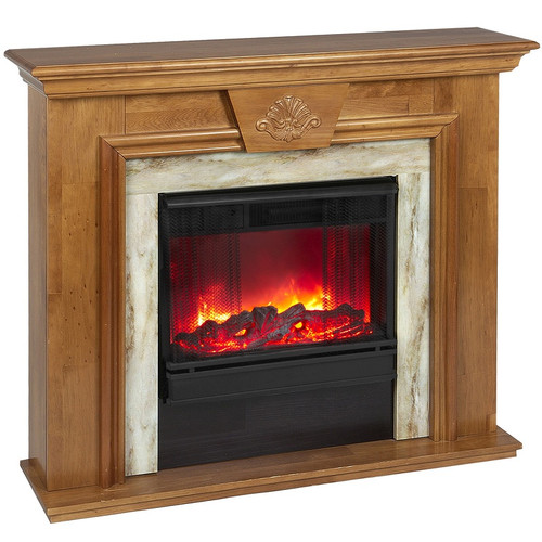Danielle Electric-Oak-Fireplace by Real Flame