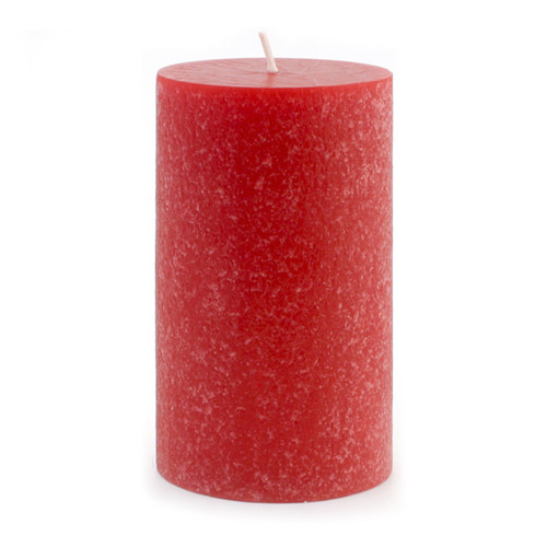 Root Candle Closeouts: Hollyberry 4" by 6" Timberline Pillar by Root