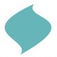 Aqua Unscented 9" Timberline Collenettes by Root