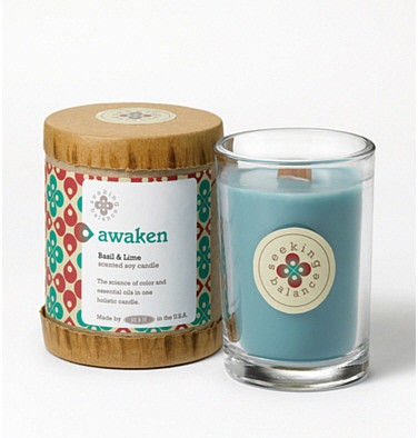 Awaken (Basil & Lime) Seeking Balance Candle 6.5 oz. by Root