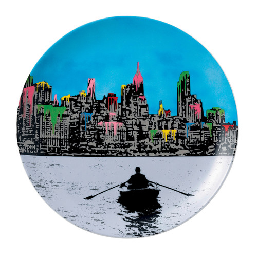 Street Art Nick Walker 10.75" The Morning After New York Limited Edition Plate by Royal Doulton - Special Order