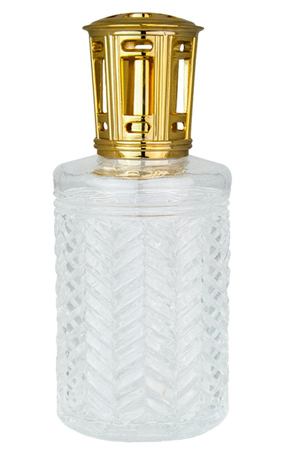 Tall Clear Herringbone Scentier Fragrance Lamp