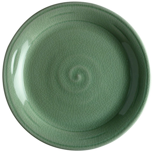 Belmont Celadon Dinner Plate by Simon Pearce - Special Order