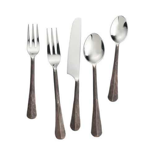 Woodbury Copper 5-Piece Flatware Setting by Simon Pearce